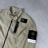 Tela Lino Nylon-TC Jacket Beige