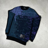 Shadow Project Digital Print Jumper Purple