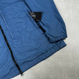 Garment Dyed Crinkle Reps NY Overshirt Blue