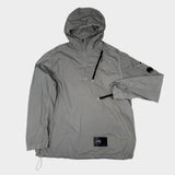 Chrome Hooded Smock Silver