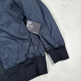 Crinkle Reps NY Bomber Jacket Navy