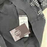 Grid Check Camo Sweatshirt Black