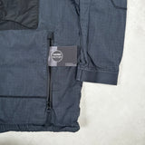 Grid Check Smock Navy