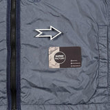 Stone Island - Crinkle Reps Zip Overshirt Blue