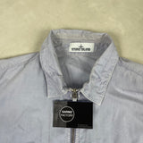 Washed Canvas Overshirt Lavender