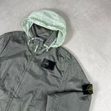 Nylon Metal Watro-TC Econyl Hooded Jacket Green