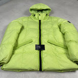 Crinkle Reps NY Down Jacket Lime Green
