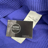 Lambswool Knitted Jumper Periwinkle Blue