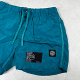 Nylon Metal Swim Shorts Blue