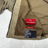Flatt Nylon Zip Overshirt Brown