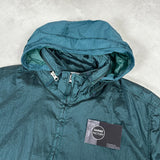 Nylon Metal Watro-TC Econyl Hooded Jacket Teal