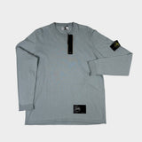 Cotton Knit Sweatshirt Light Blue