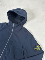 Soft Shell R Hooded Jacket Navy