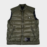 Padded Down Vest Olive