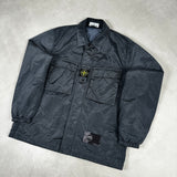 Nylon Metal Primaloft Overshirt Blue