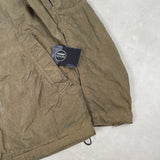 Chrome Re-Colour Hooded Jacket Olive