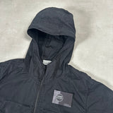 Supima Cotton Twill Stretch - TC Hooded Overshirt Black