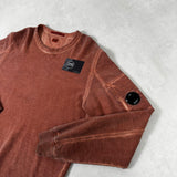 I.C.E Wash Dyed Sweatshirt Orange