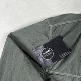 Nylon Metal Pocket Overshirt Green