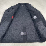 Nycra Lined Trench Coat Black