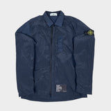 Nylon Metal Lined Overshirt Navy