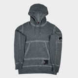 I.C.E Wash Dyed Hoodie Grey