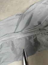 Garment Dyed Crinkle Reps Hooded Jacket Light Blue