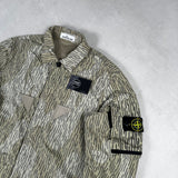Naslan Rain Camo Overshirt Beige
