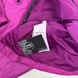 Crinkle Reps Zip Overshirt Purple