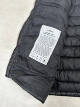 Garment Dyed Down Gilet Black