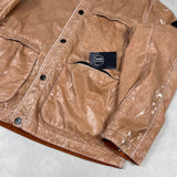 Mussola Prismatica Pietra Jacket Orange