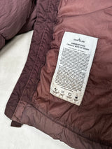 Garment Dyed Crinkle Reps NY Down Jacket Burgundy