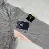 Nylon Metal Overshirt Silver