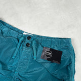 Nylon Metal Swim Shorts Light Blue