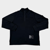 Ghost Lightweight 1/4 Stud Fasten Sweatshirt Black