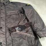 Mussola Gommata Field Jacket Dark Grey
