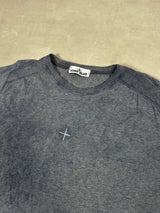 Dust Colour Treatment T - Shirt Blue