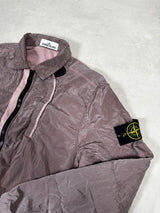 Nylon Metal Lined Overshirt Pink