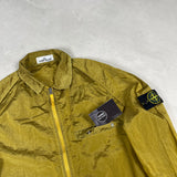 Econyl Nylon Metal Overshirt Yellow