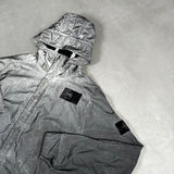 Plated Reflective Dust Finish Jacket Silver