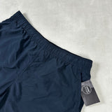 Brushed Cotton Swim Shorts Navy