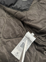 Mussola Gommata Sherling Collar Flight Jacket Olive