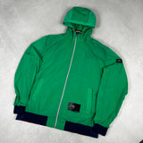 Lightweight Hooded Stretch Jacket Green