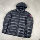 Crofton Hooded Down Jacket Black
