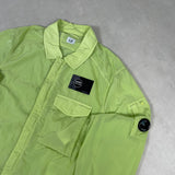 Chrome-R Pocket Overshirt Lime