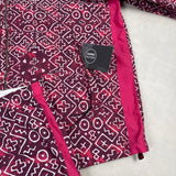 Flatt Nylon Inca Goggle Jacket & Shorts Set Purple