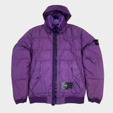 Garment Dyed Crinkle Reps NY Down Jacket Purple