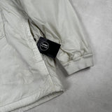 Metropolis Series Chrome-R Hooded Smock Cream