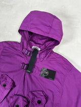 Multipocket Utility Smock Purple