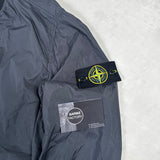 Garment Dyed Crinkle Reps NY Bomber Jacket Navy